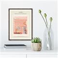 Picture of Tentures Roses _GroupedProduct_Rectangle_Portrait_Canvas_Framed_