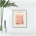 Picture of Tentures Roses _GroupedProduct_Rectangle_Portrait_Canvas_Framed_