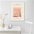Picture of Tentures Roses _GroupedProduct_Rectangle_Portrait_Canvas_Framed_