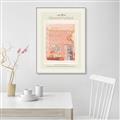 Picture of Tentures Roses _GroupedProduct_Rectangle_Portrait_Canvas_Framed_