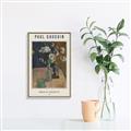Picture of Roses et Statuette _GroupedProduct_Rectangle_Portrait_Canvas_Framed_