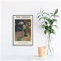 Picture of Roses et Statuette _GroupedProduct_Rectangle_Portrait_Canvas_Framed_