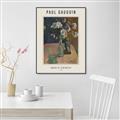 Picture of Roses et Statuette _GroupedProduct_Rectangle_Portrait_Canvas_Framed_