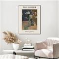 Picture of Roses et Statuette _GroupedProduct_Rectangle_Portrait_Canvas_Framed_