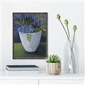 Picture of Violet Succulents _GroupedProduct_Rectangle_Portrait_Canvas_Framed_