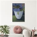Picture of Violet Succulents _GroupedProduct_Rectangle_Portrait_Canvas_Framed_
