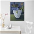 Picture of Violet Succulents _GroupedProduct_Rectangle_Portrait_Canvas_Framed_
