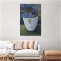 Picture of Violet Succulents _GroupedProduct_Rectangle_Portrait_Canvas_Framed_