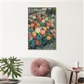 Picture of Garden Blooms _GroupedProduct_Rectangle_Portrait_Canvas_Framed_