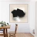 Picture of Black Hole II _GroupedProduct_Square_Canvas_Framed_