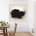 Picture of Black Hole I _GroupedProduct_Square_Canvas_Framed_