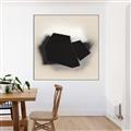 Picture of Black Hole I _GroupedProduct_Square_Canvas_Framed_