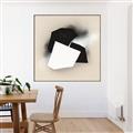 Picture of White Hole I _GroupedProduct_Square_Canvas_Framed_