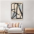 Picture of Webs & Dots I _GroupedProduct_Rectangle_Portrait_Canvas_Framed_