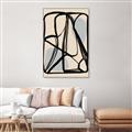 Picture of Webs & Dots I _GroupedProduct_Rectangle_Portrait_Canvas_Framed_