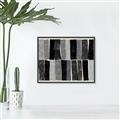 Picture of Gray Swatches II _GroupedProduct_Rectangle_Landscape_Canvas_Framed_