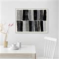 Picture of Gray Swatches II _GroupedProduct_Rectangle_Landscape_Canvas_Framed_