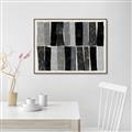 Picture of Gray Swatches II _GroupedProduct_Rectangle_Landscape_Canvas_Framed_