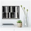 Picture of Gray Swatches I _GroupedProduct_Rectangle_Landscape_Canvas_Framed_