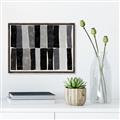 Picture of Gray Swatches I _GroupedProduct_Rectangle_Landscape_Canvas_Framed_