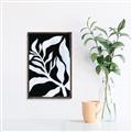 Picture of Fern Leaves II _GroupedProduct_Rectangle_Portrait_Canvas_Framed_
