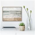 Picture of Sand Sea Sky _GroupedProduct_Rectangle_Landscape_Canvas_Framed_