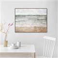 Picture of Sand Sea Sky _GroupedProduct_Rectangle_Landscape_Canvas_Framed_