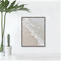Picture of Sand and Waves _GroupedProduct_Rectangle_Portrait_Photography _GroupedProduct_Rectangle_Portrait_Canvas_Framed_