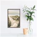 Picture of Beach Path _GroupedProduct_Rectangle_Portrait_Canvas_Framed_