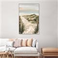 Picture of Beach Path _GroupedProduct_Rectangle_Portrait_Canvas_Framed_