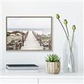Picture of Sea Bridge To The Beach _GroupedProduct_Rectangle_Landscape_Photography _GroupedProduct_Rectangle_Landscape_Canvas_Framed_