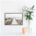 Picture of Sea Bridge To The Beach _GroupedProduct_Rectangle_Landscape_Photography _GroupedProduct_Rectangle_Landscape_Canvas_Framed_