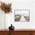 Picture of Sea Bridge To The Beach _GroupedProduct_Rectangle_Landscape_Photography _GroupedProduct_Rectangle_Landscape_Canvas_Framed_