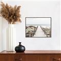 Picture of Sea Bridge To The Beach _GroupedProduct_Rectangle_Landscape_Photography _GroupedProduct_Rectangle_Landscape_Canvas_Framed_