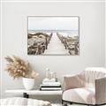 Picture of Sea Bridge To The Beach _GroupedProduct_Rectangle_Landscape_Photography _GroupedProduct_Rectangle_Landscape_Canvas_Framed_