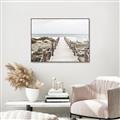 Picture of Sea Bridge To The Beach _GroupedProduct_Rectangle_Landscape_Photography _GroupedProduct_Rectangle_Landscape_Canvas_Framed_