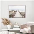 Picture of Sea Bridge To The Beach _GroupedProduct_Rectangle_Landscape_Photography _GroupedProduct_Rectangle_Landscape_Canvas_Framed_