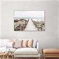 Picture of Sea Bridge To The Beach _GroupedProduct_Rectangle_Landscape_Photography _GroupedProduct_Rectangle_Landscape_Canvas_Framed_