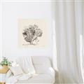 Picture of Coral Sketch II _GroupedProduct_Square_Unframed_Print_Only_
