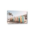Picture of Surfboards in the Sand _GroupedProduct_Rectangle_Landscape_Photography _GroupedProduct_Rectangle_Landscape_Canvas_