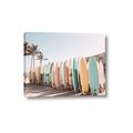 Picture of Surfboards in the Sand _GroupedProduct_Rectangle_Landscape_Photography _GroupedProduct_Rectangle_Landscape_Canvas_