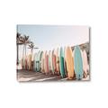 Picture of Surfboards in the Sand _GroupedProduct_Rectangle_Landscape_Photography _GroupedProduct_Rectangle_Landscape_Canvas_