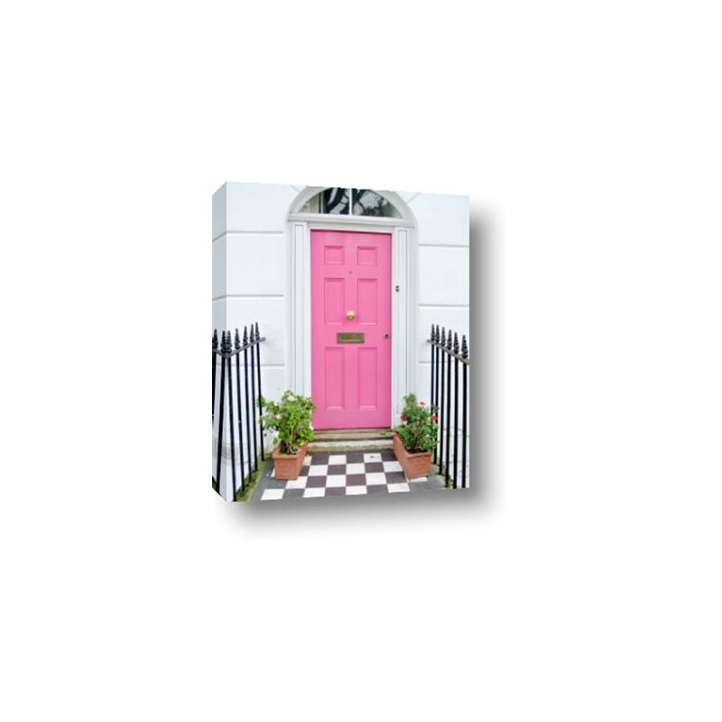 Picture of Door to Fuschia _GroupedProduct_Rectangle_Portrait_Photography _GroupedProduct_Rectangle_Portrait_Canvas_