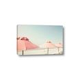 Picture of Pink Beach Umbrellas _GroupedProduct_Rectangle_Landscape_Photography _GroupedProduct_Rectangle_Landscape_Canvas_