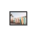 Picture of Surfboards in the Sand _GroupedProduct_Rectangle_Landscape_Photography _GroupedProduct_Rectangle_Landscape_Canvas_Framed_