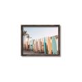 Picture of Surfboards in the Sand _GroupedProduct_Rectangle_Landscape_Photography _GroupedProduct_Rectangle_Landscape_Canvas_Framed_