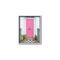 Picture of Door to Fuschia _GroupedProduct_Rectangle_Portrait_Photography _GroupedProduct_Rectangle_Portrait_Canvas_Framed_