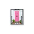 Picture of Door to Fuschia _GroupedProduct_Rectangle_Portrait_Photography _GroupedProduct_Rectangle_Portrait_Canvas_Framed_
