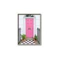 Picture of Door to Fuschia _GroupedProduct_Rectangle_Portrait_Photography _GroupedProduct_Rectangle_Portrait_Canvas_Framed_