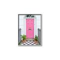 Picture of Door to Fuschia _GroupedProduct_Rectangle_Portrait_Photography _GroupedProduct_Rectangle_Portrait_Canvas_Framed_